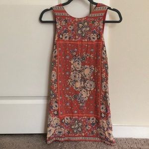 UO Open Back Shift Dress